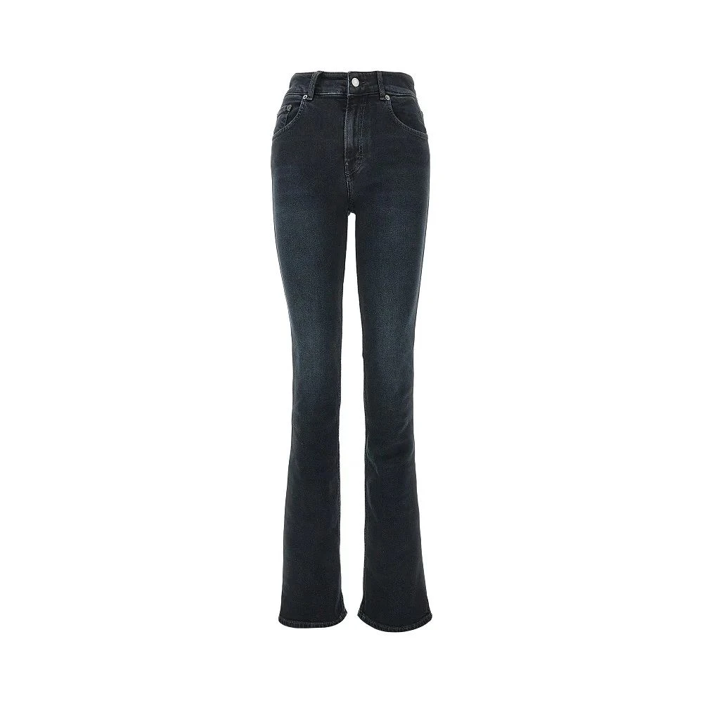 HAIKURE | Jeans con spacchi Chewy in denim di cotone stretch indaco | | 27 - Immagine 3
