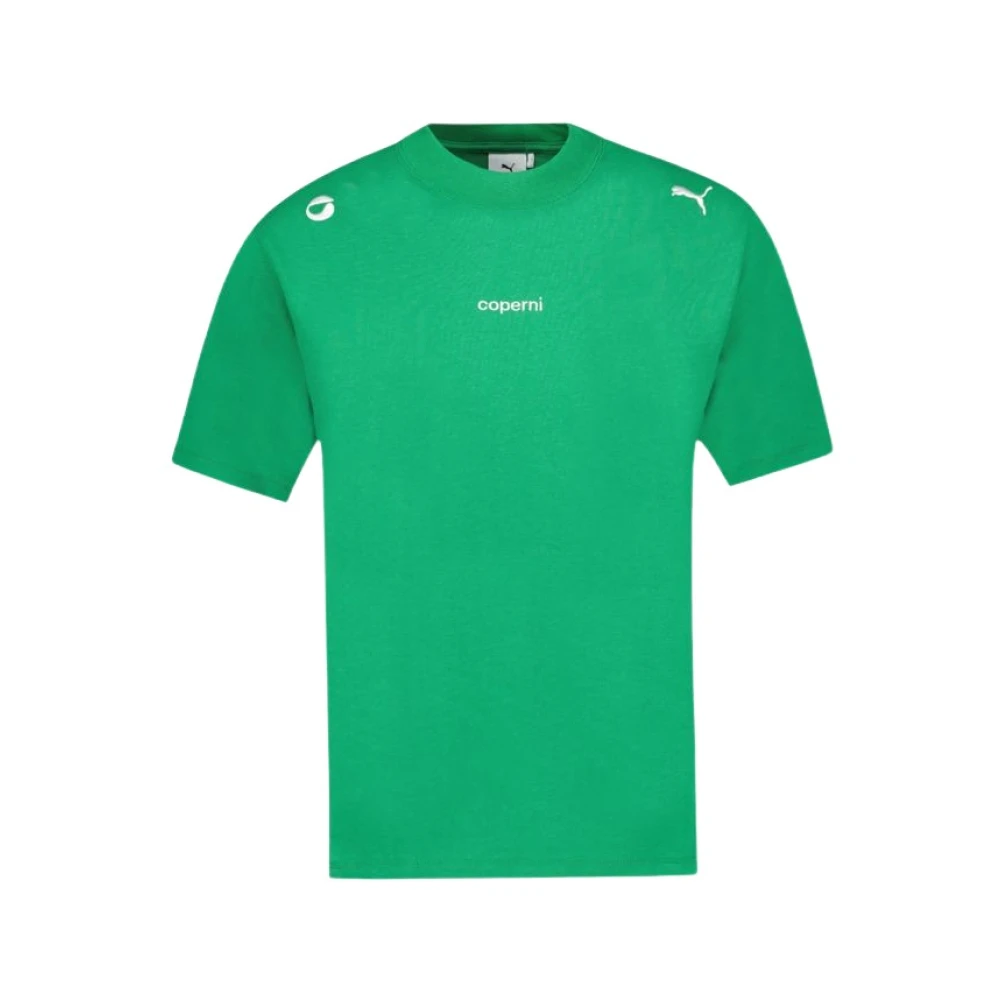 Coperni Groene Katoenen T-Shirt Gemaakt in Vietnam Green Heren