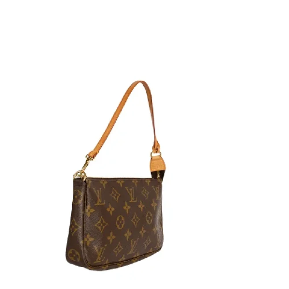 Louis Vuitton Vintage Pre-owned Canvas handbags Brown Dames
