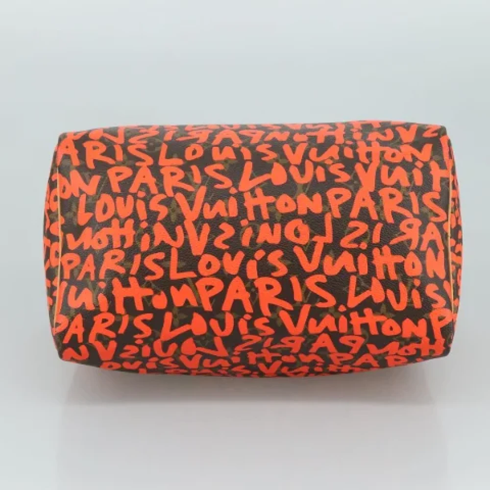 Louis Vuitton Vintage Pre-owned Canvas handbags Brown Dames