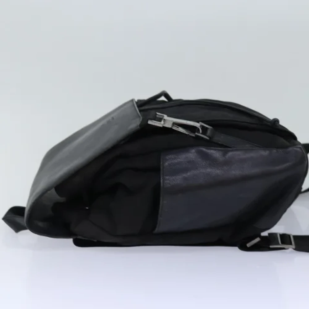 Gucci Vintage Pre-owned Nylon shoulder-bags Black Dames