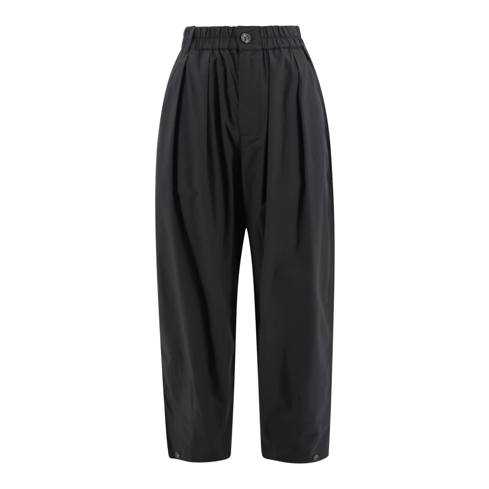 Soeur Zwarte Broek met Elastische Tailleband Black Dames