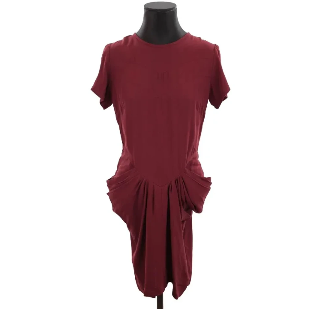 Isabel Marant Pre-owned Fabric dresses Red Dames
