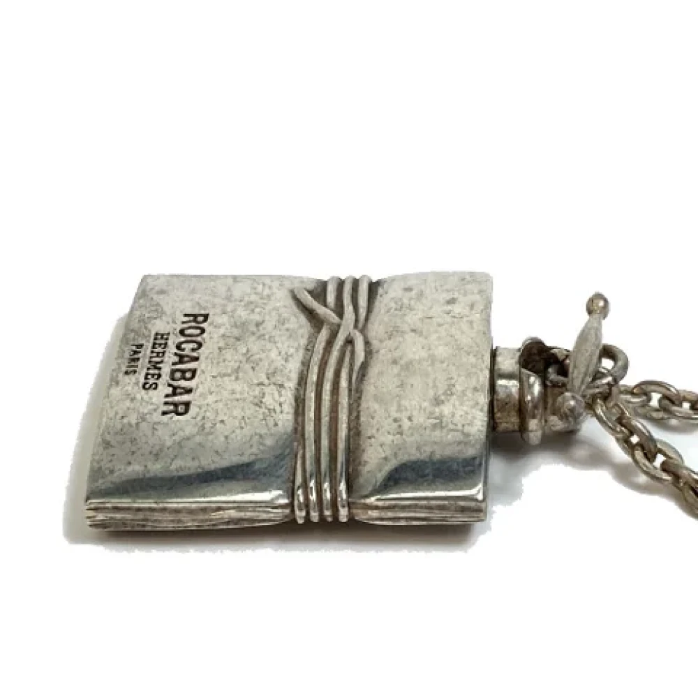 Hermès Vintage Pre-owned Stainless Steel key-holders Gray Unisex