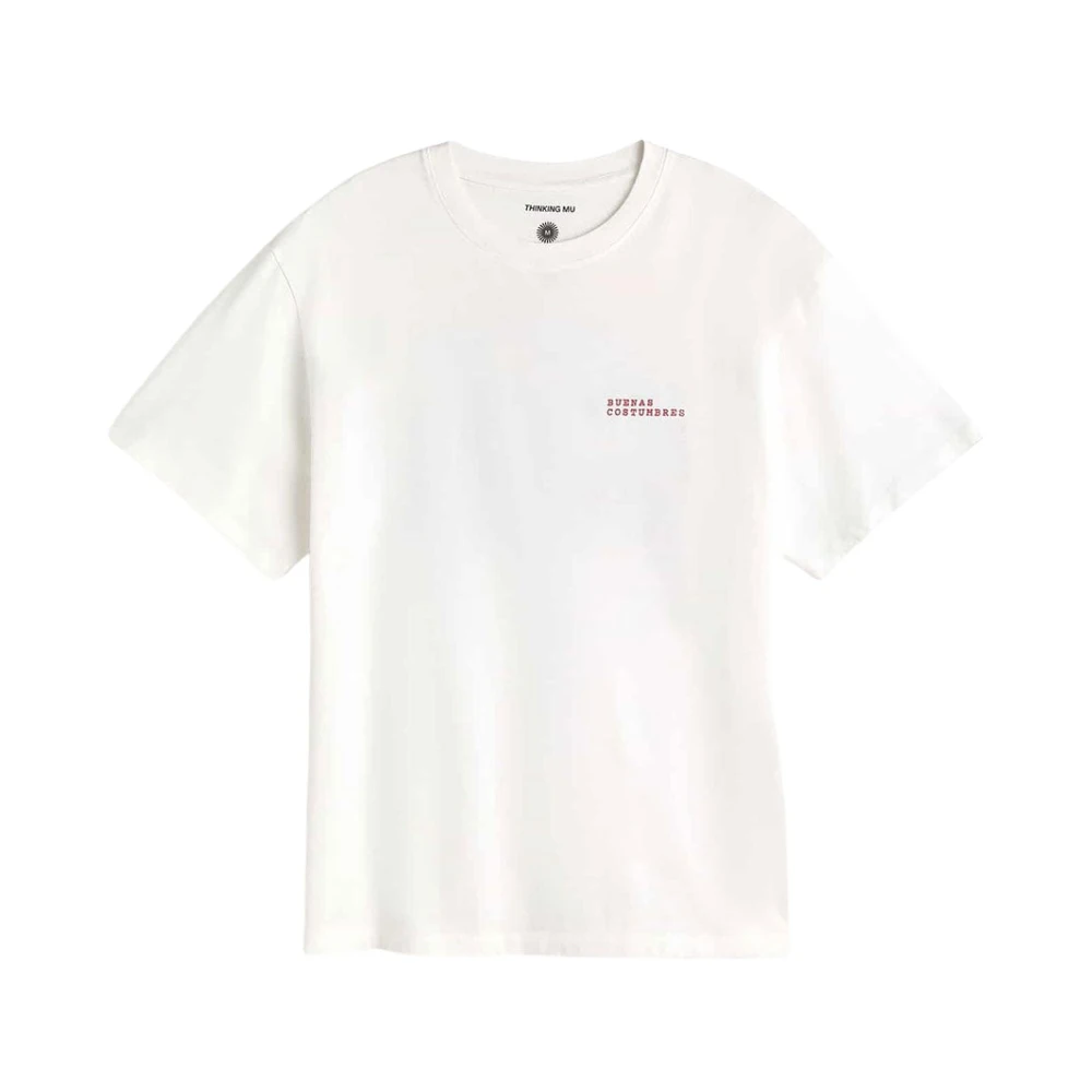 Thinking Mu Blanc T-Shirt Aaron Costumbres - Bild 2