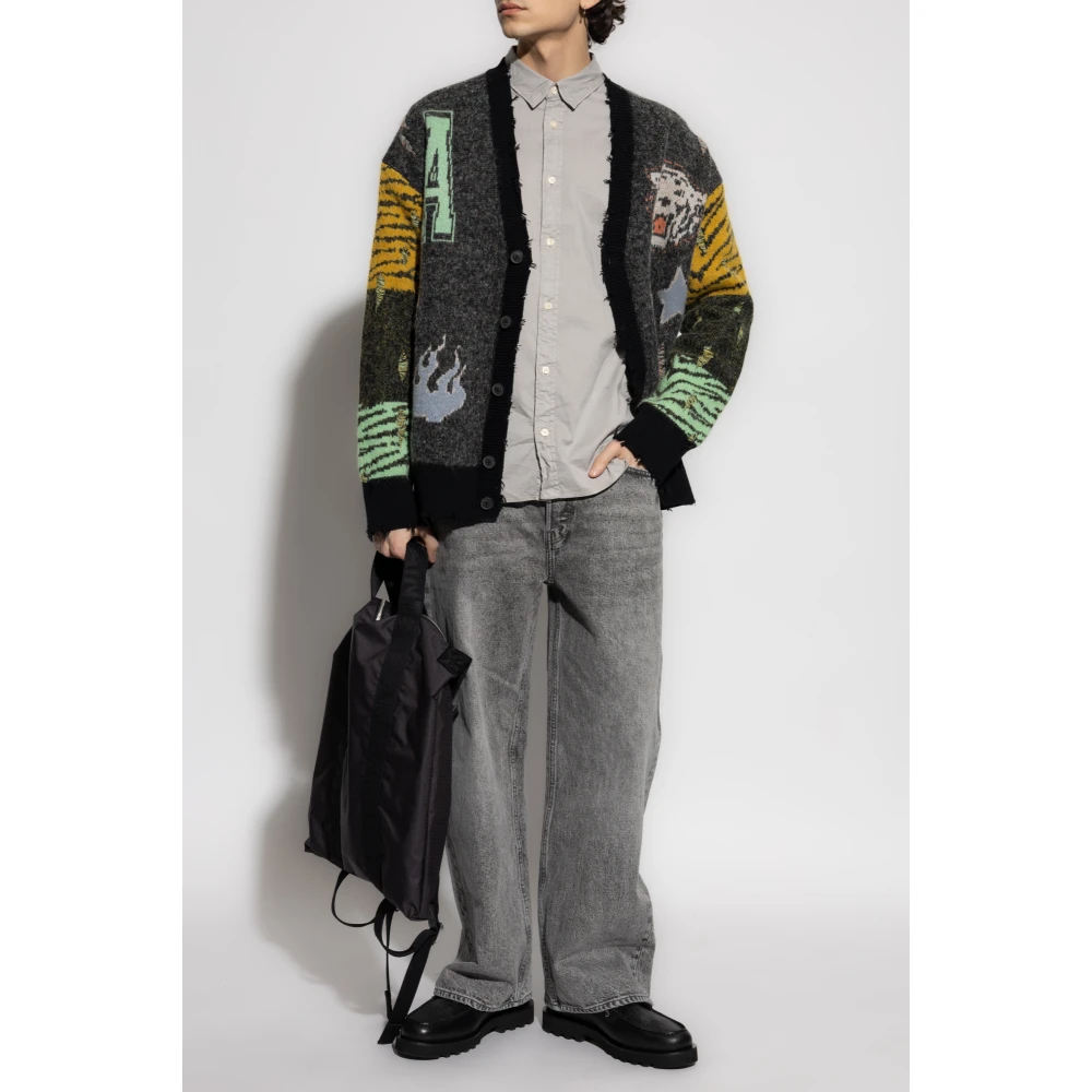 AllSaints Cardigan Akki Multicolor Heren