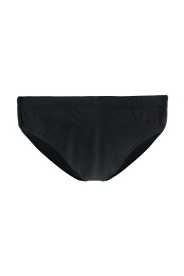black-logo-print-swim-trunks