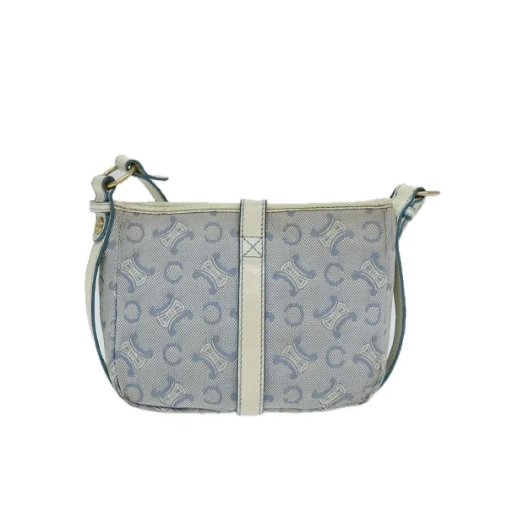 Celine Vintage Pre-owned Canvas celine-bags Blue Dames