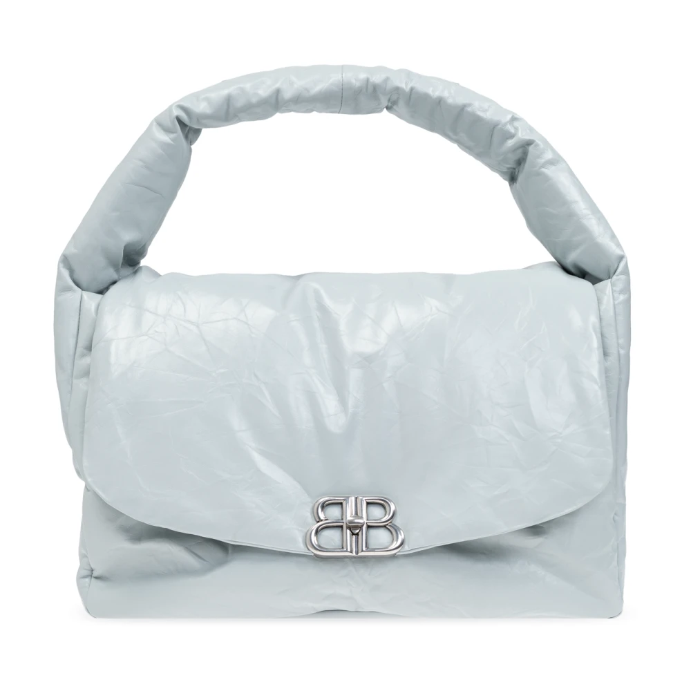 Balenciaga Monaco Grote Sling schoudertas Blue Dames