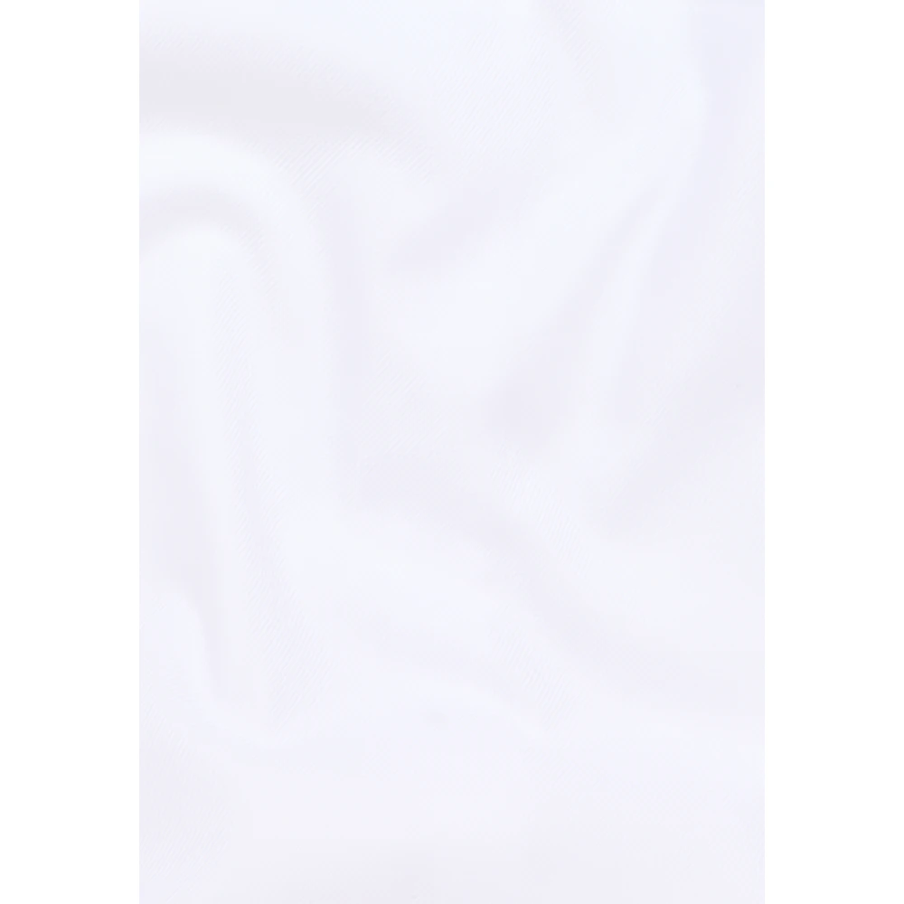 Eterna Gestructureerd Twill Overhemd White Heren