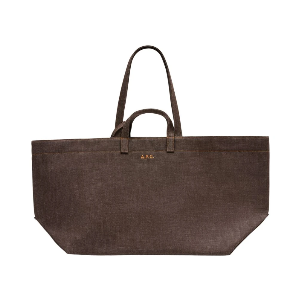 A.p.c. Unisex Marrone Borse, Taglia Unica, New,