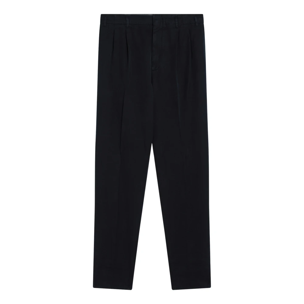 BRUNELLO CUCINELLI Regular Fit Broek Blue Heren
