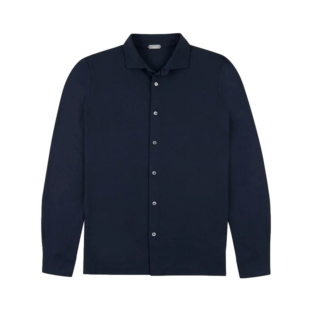 Zanone Men's Blue Icecotton Shirt - Casual Shirts - M - Shirts
