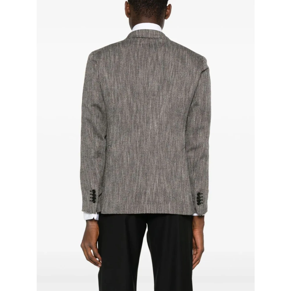Tagliatore Jassen Grijs Gray Heren