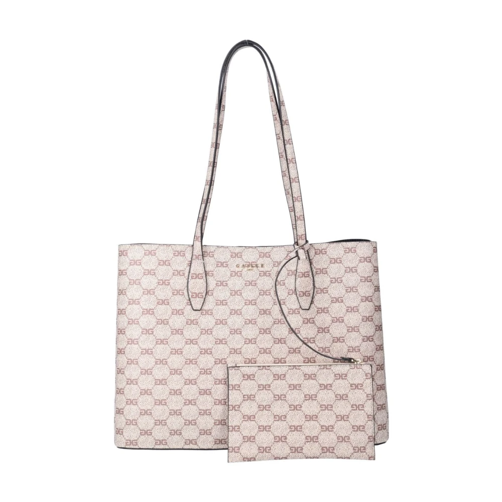 Gaëlle Paris Stijlvolle Borsa Handtas Brown Dames