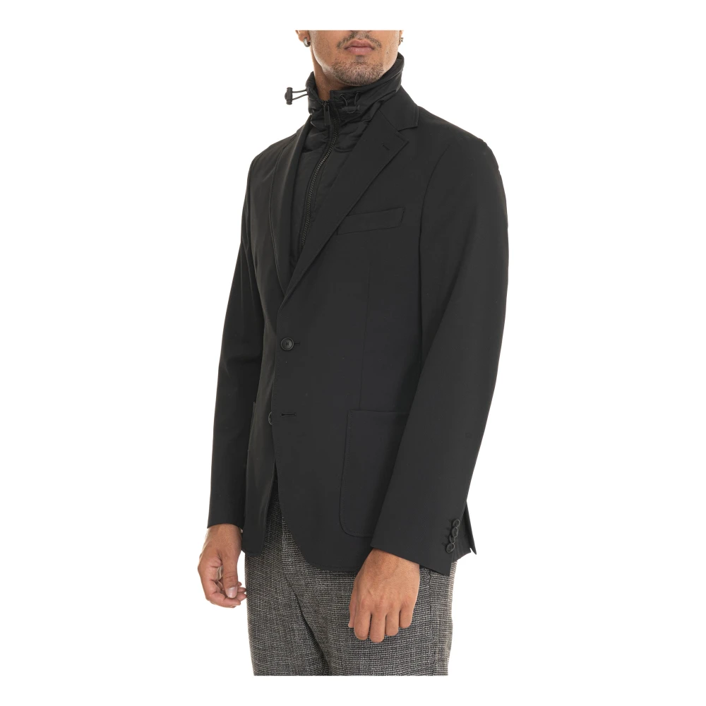 Boss Tijdloze Blazer voor een Stijlvolle Look Black Heren