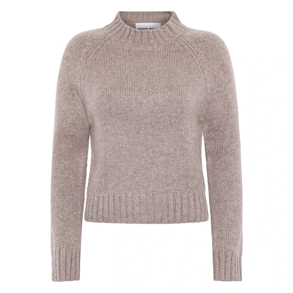 Emerson Renaldi Kasjmier Crew Neck Sweater Soft Rose Pink Dames