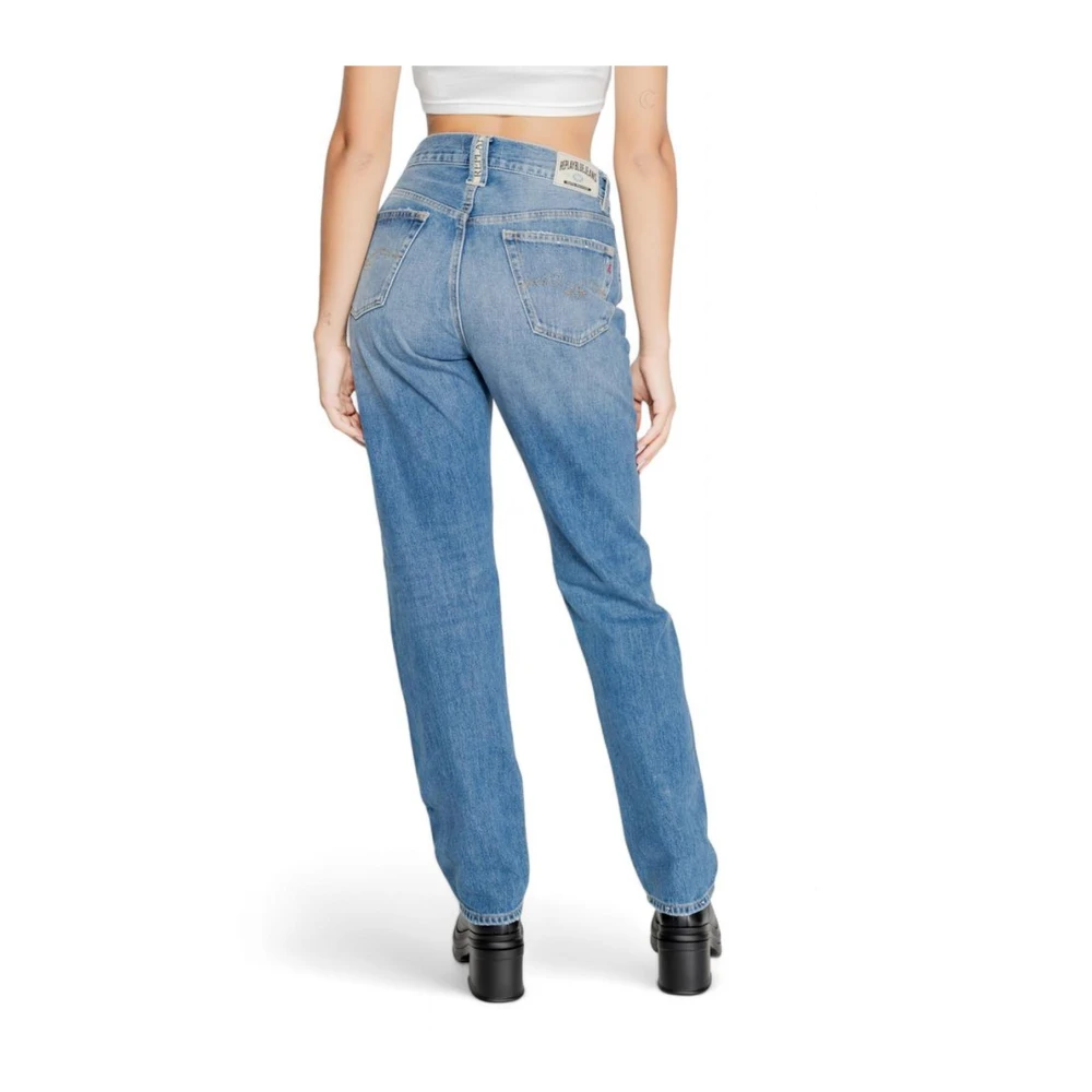 Replay Slim-fit Jeans Blue Dames