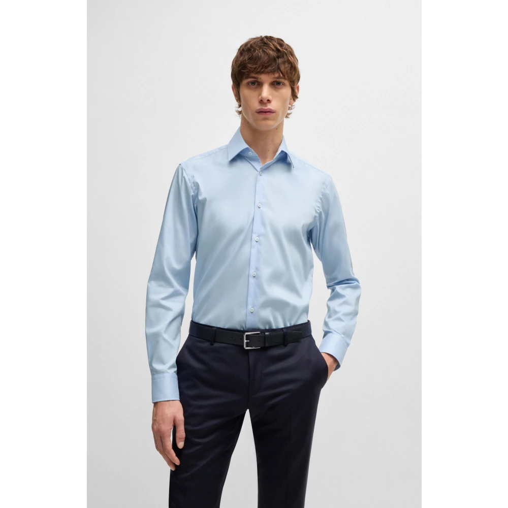 Hugo Boss Herenoverhemd Blue Heren