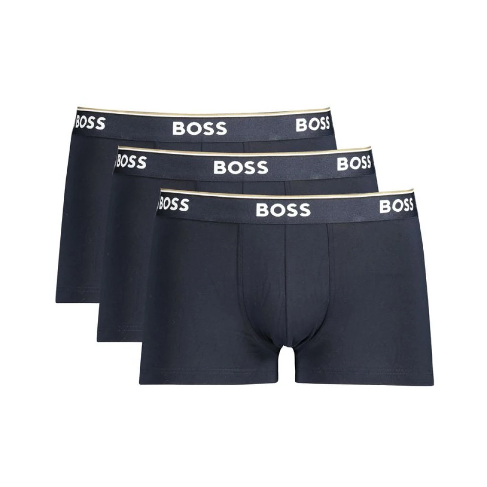 Hugo Men's Blue Cotton Boxer Underwear - Underpants - 2XL - Underwear
