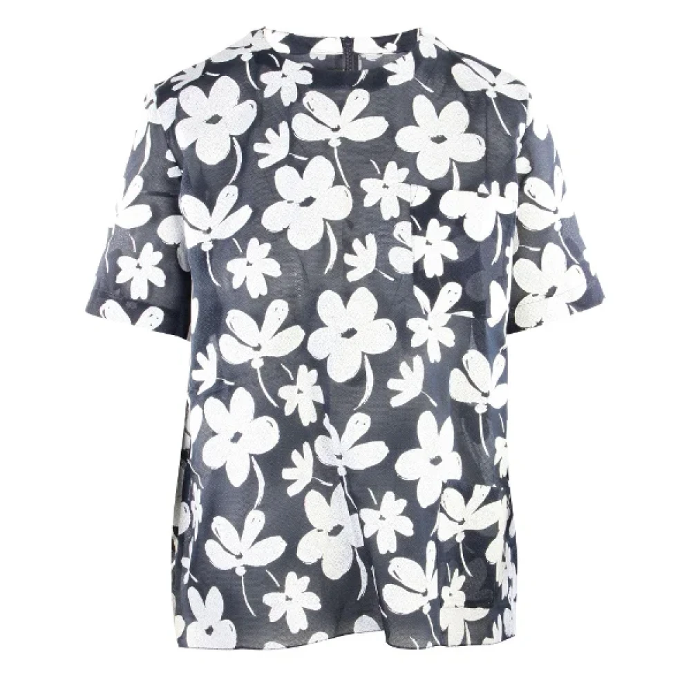 Marni Pre-owned Fabric tops Black Dames