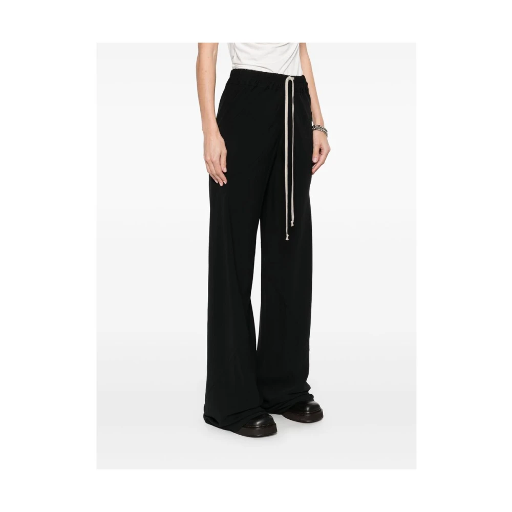 Rick Owens Drawstring Bias Pants Black Dames
