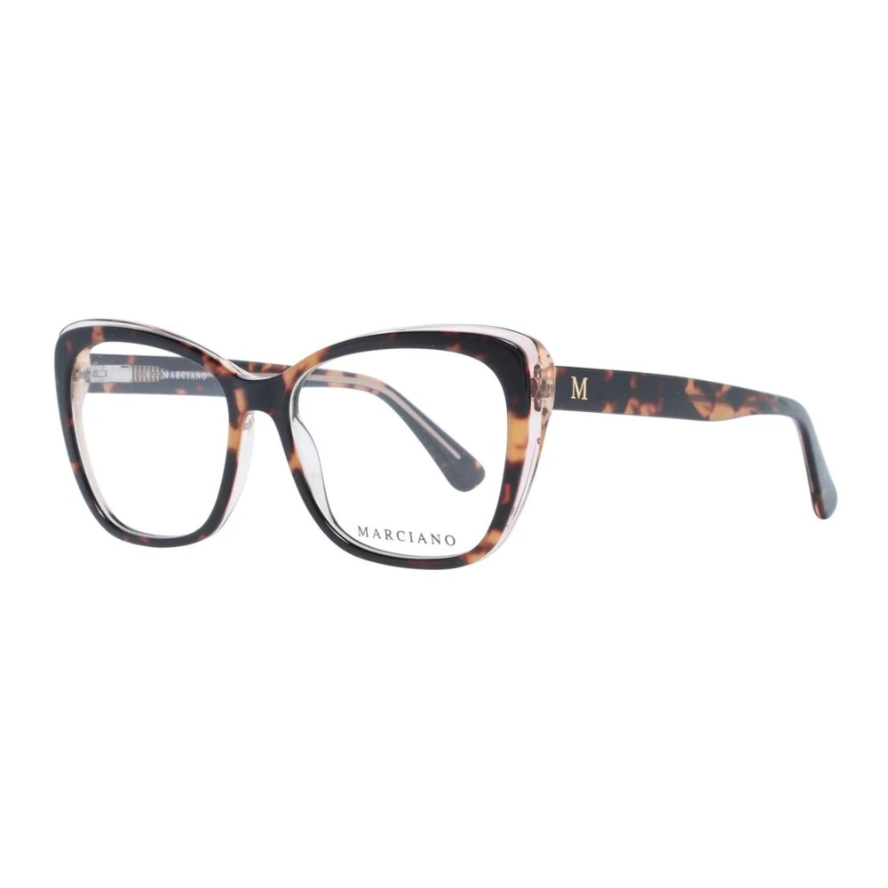 Guess Bruine Vierkante Optische Frames met Demo Lenzen Brown Dames