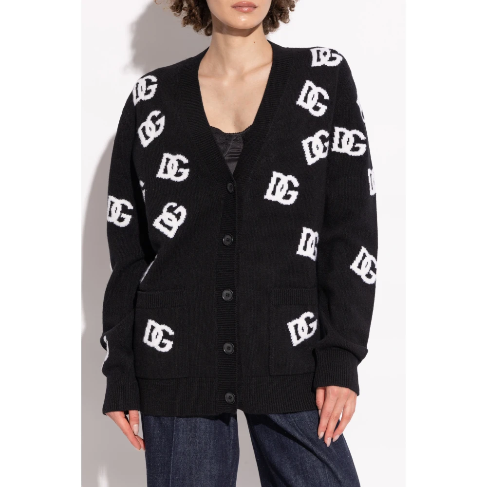 Dolce & Gabbana Wollen Vest Black Dames