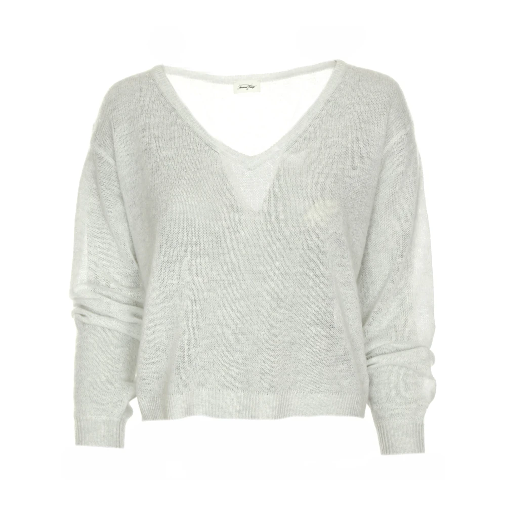 Knitwear > V-neck Knitwear - - American Vintage - Modalova