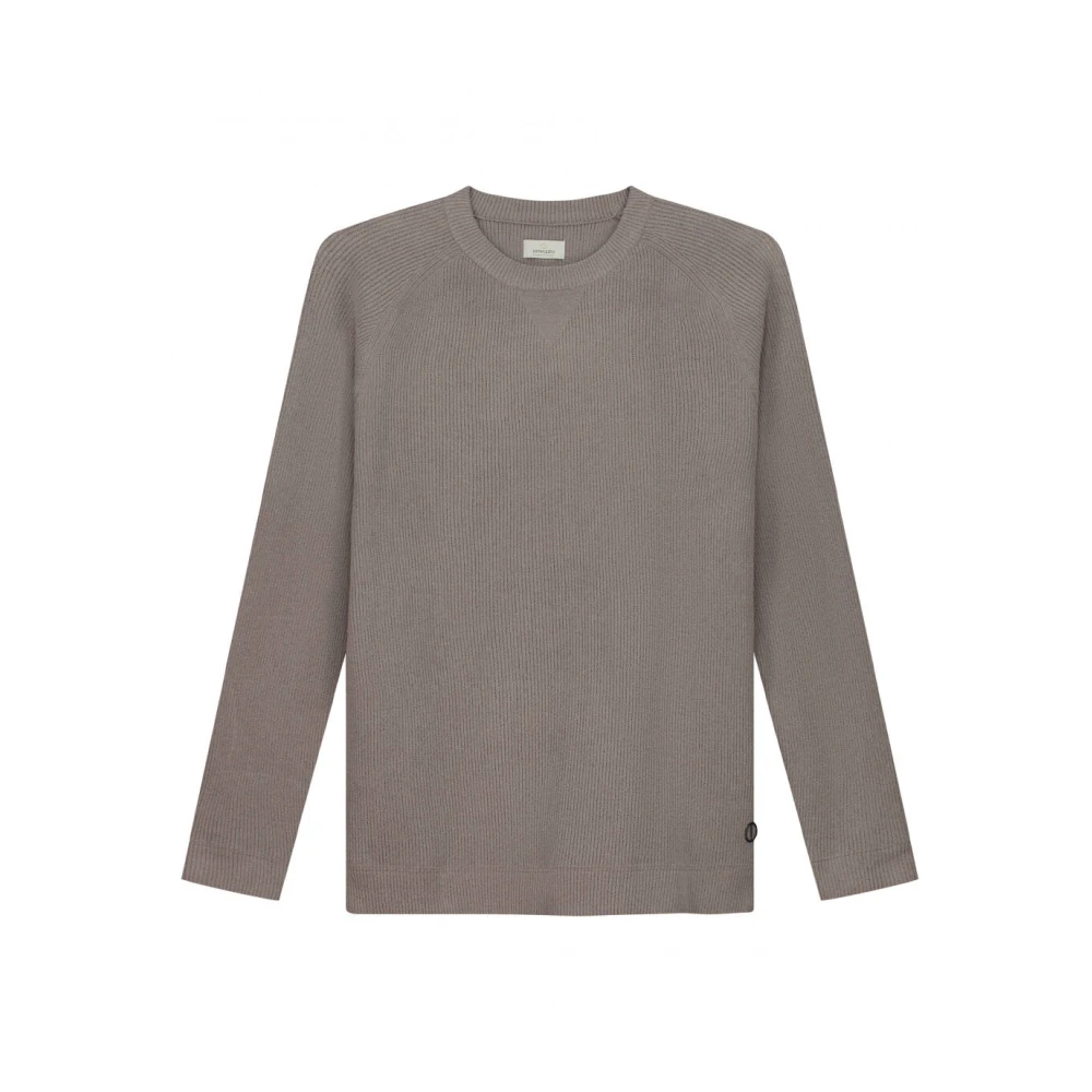 Dstrezzed Njord Crew Pullover Brown Heren