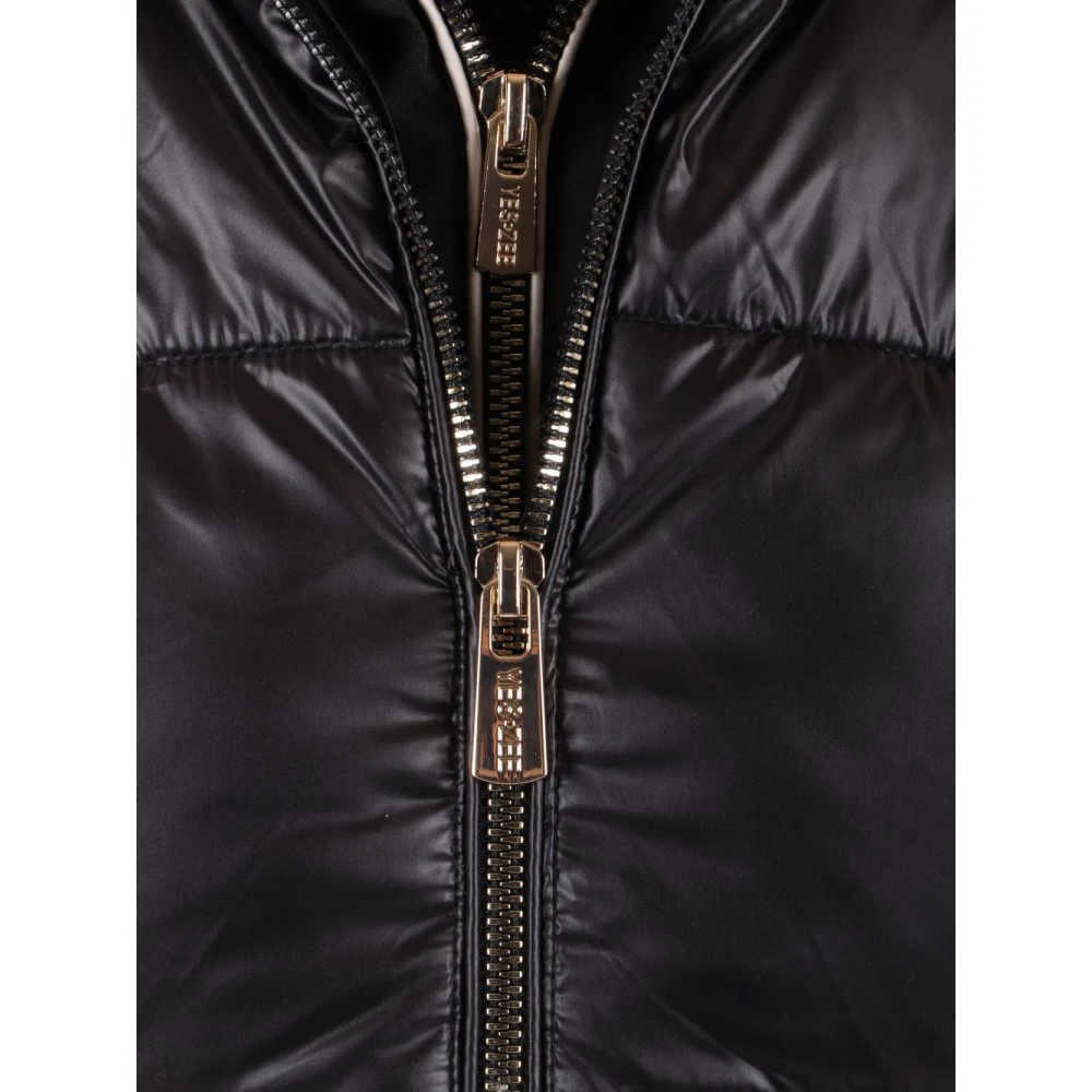 YES ZEE Zwarte Jassen voor Dames Black Dames