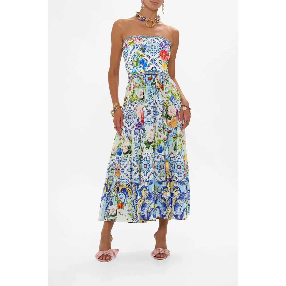 Camilla Zijden gerende rok Wall Wonders Multicolor Dames
