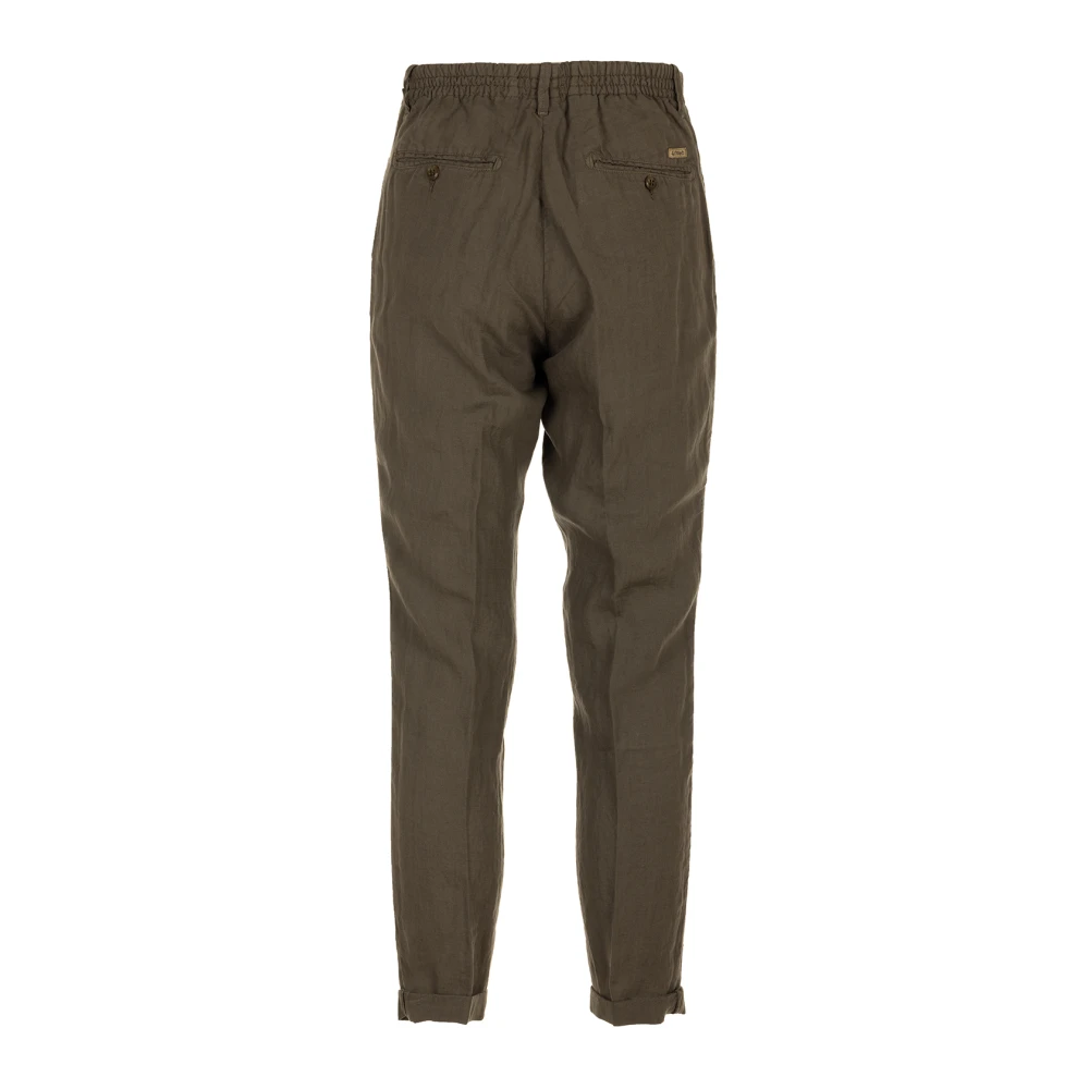 40Weft Chino Broek Brown Heren