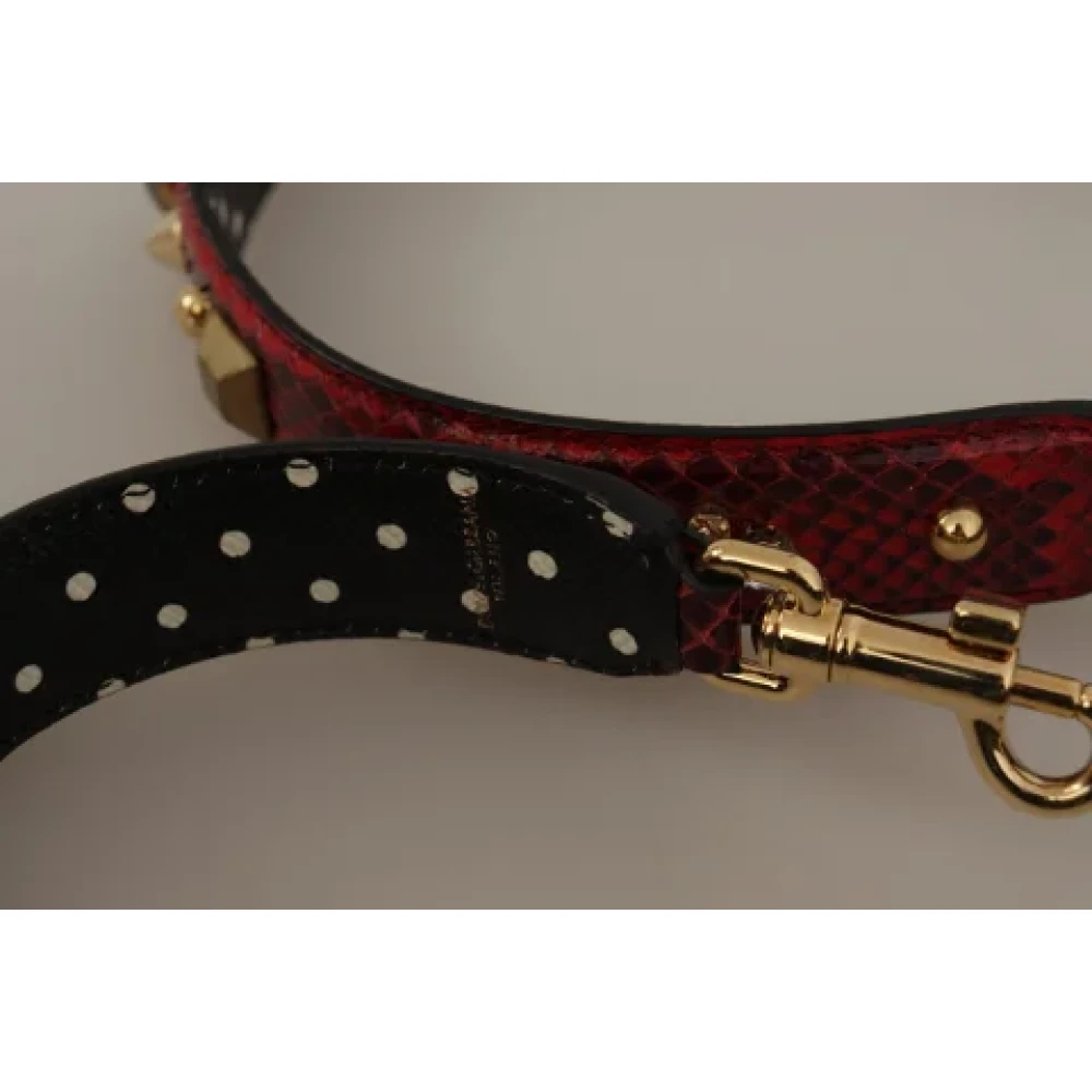 Dolce & Gabbana Pre-owned Leather home-office Multicolor Dames