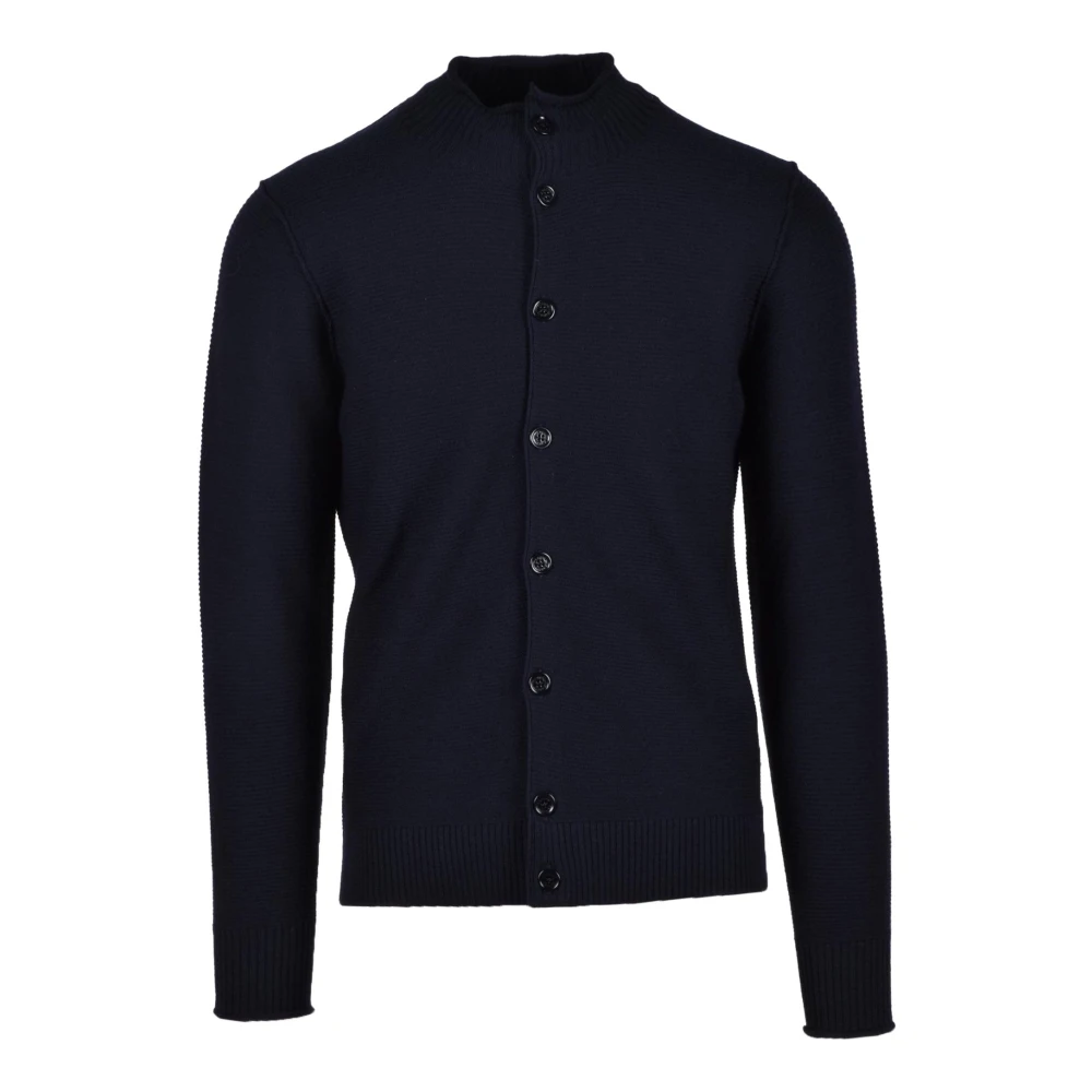 Kangra Merino Wol Vest Blue Heren