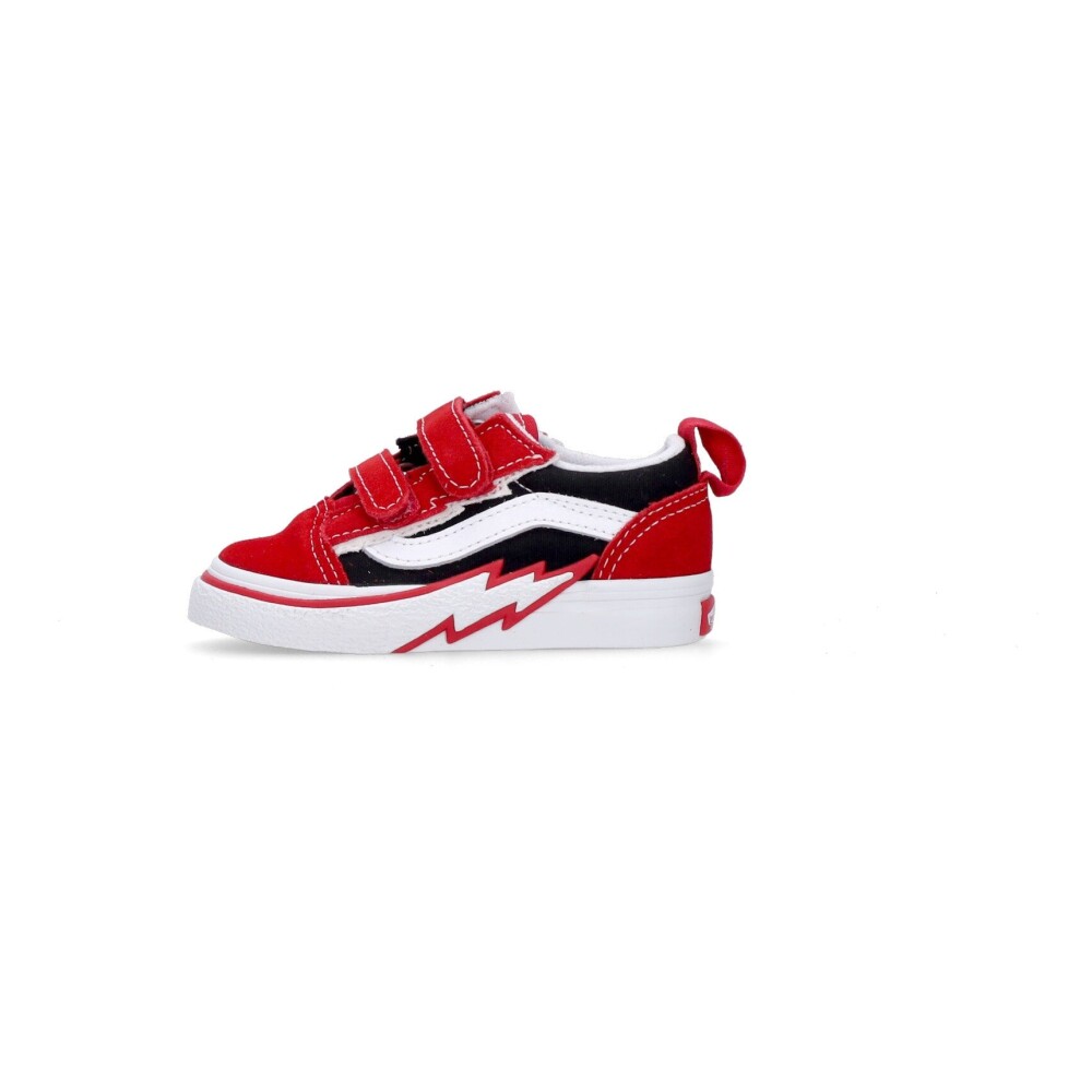 Red Black Lightning Bolt Kids Sneakers Vans Sneakers Miinto