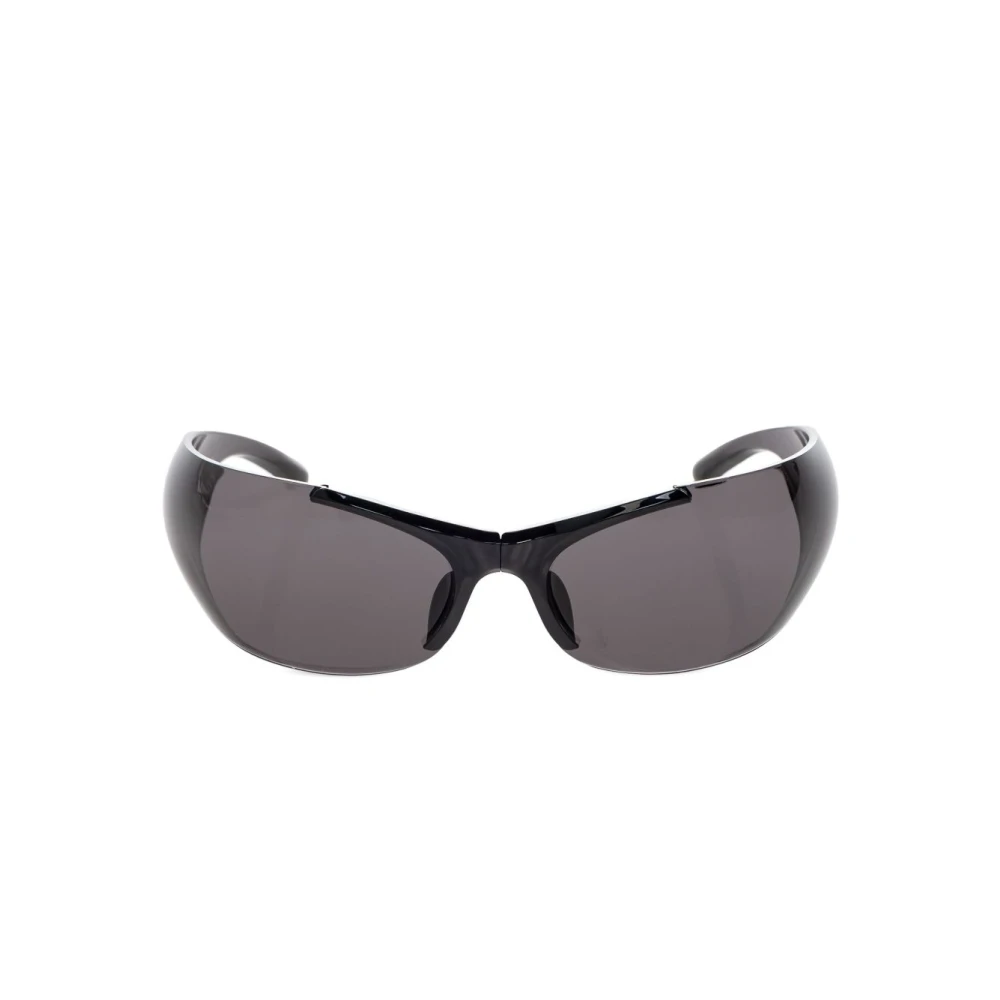 Balenciaga , Sunglasses, Female, Black, One Size, Afterhour Oval Sunglasses