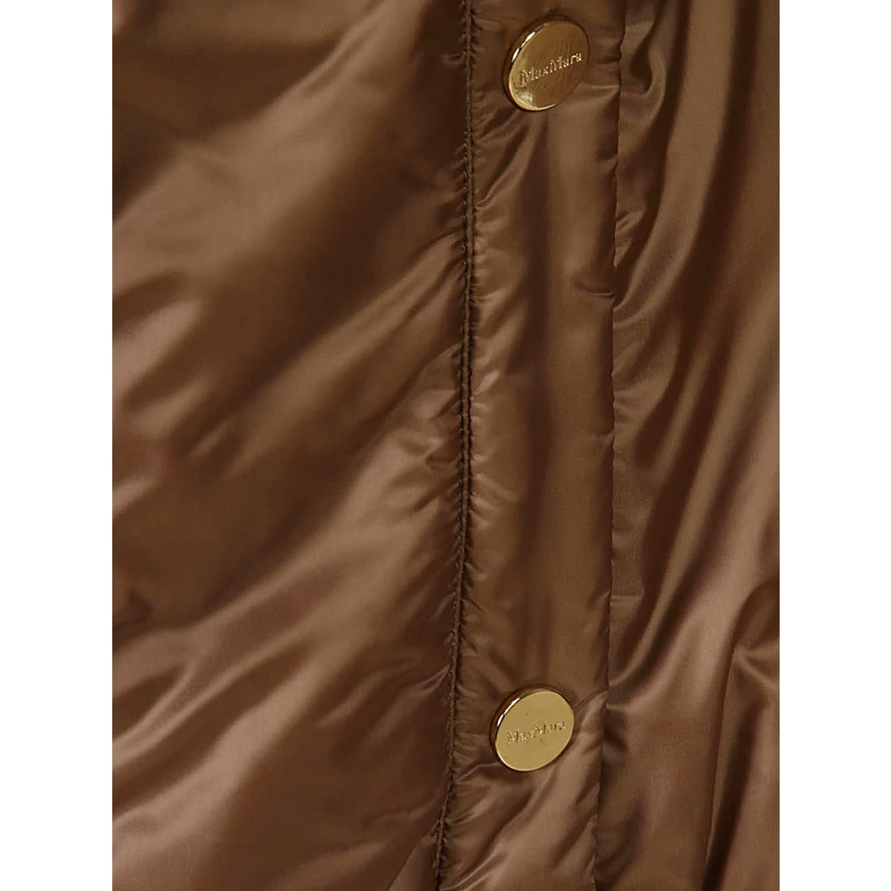 Max Mara Bruine Jassen & Mantels voor Vrouwen Brown Dames