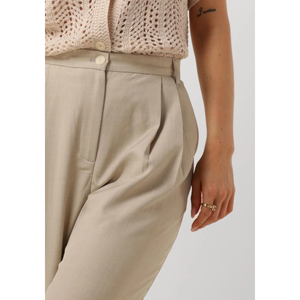 NEO NOIR Elegante Zand Mikey Pants Beige Dames
