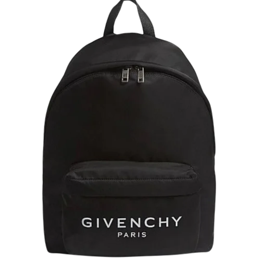 Givenchy Pre-owned Fabric backpacks Black Dames
