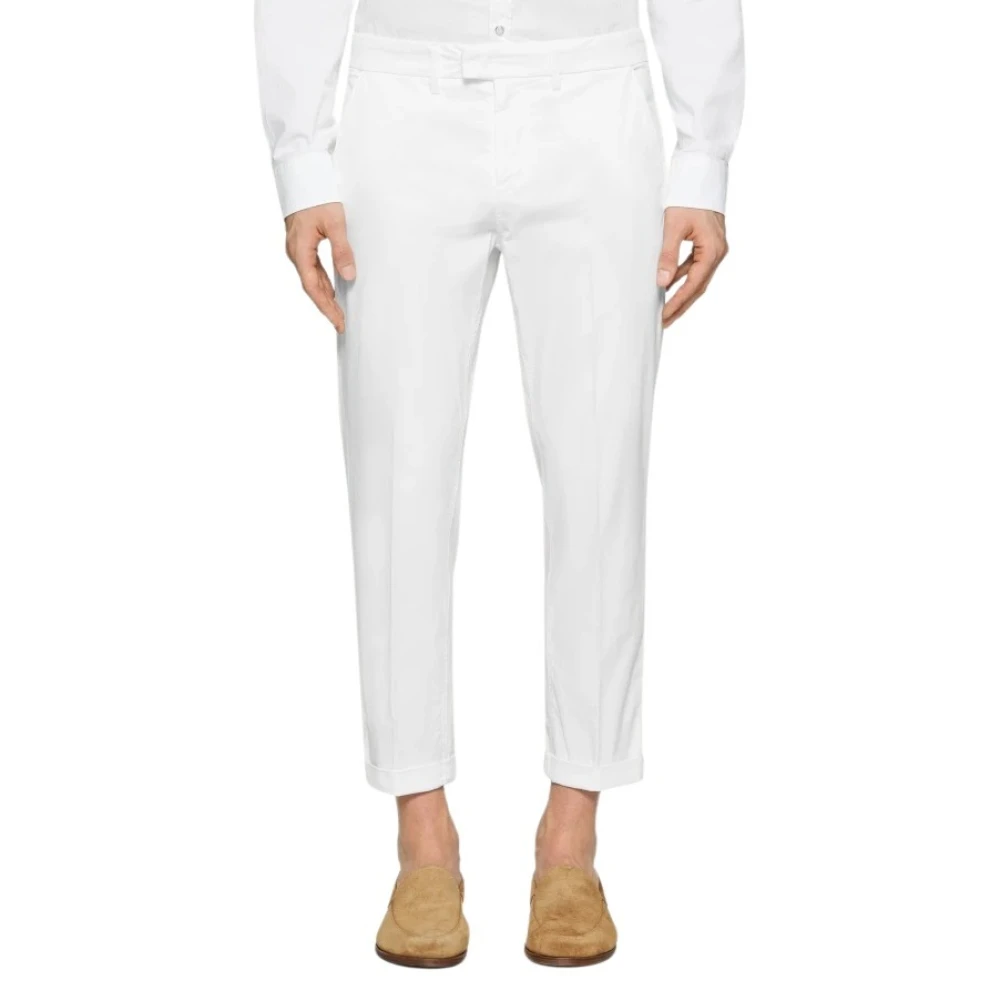 Dondup Witte Pablo Broek White Heren