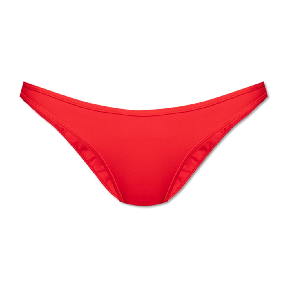 Diesel Bikini bottoms with oversized logo Red Dames