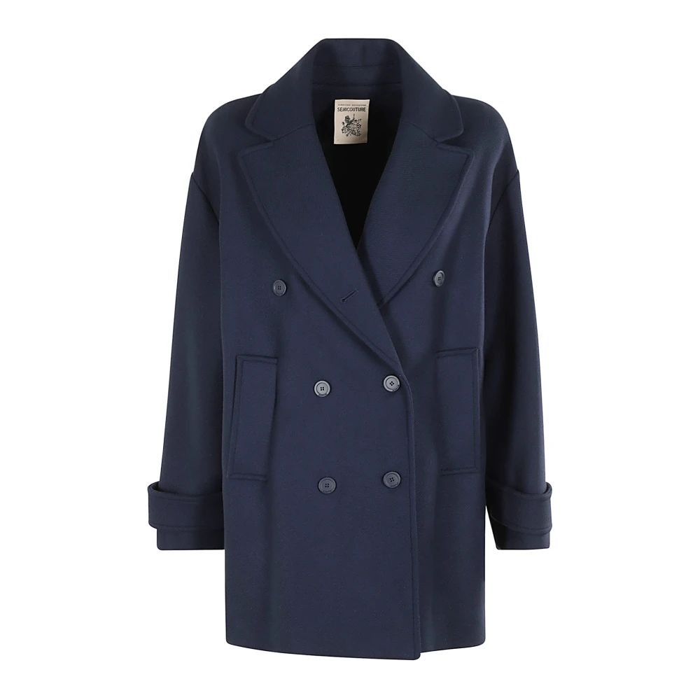 Semicouture Elegant Melanie Jurk Blue Dames