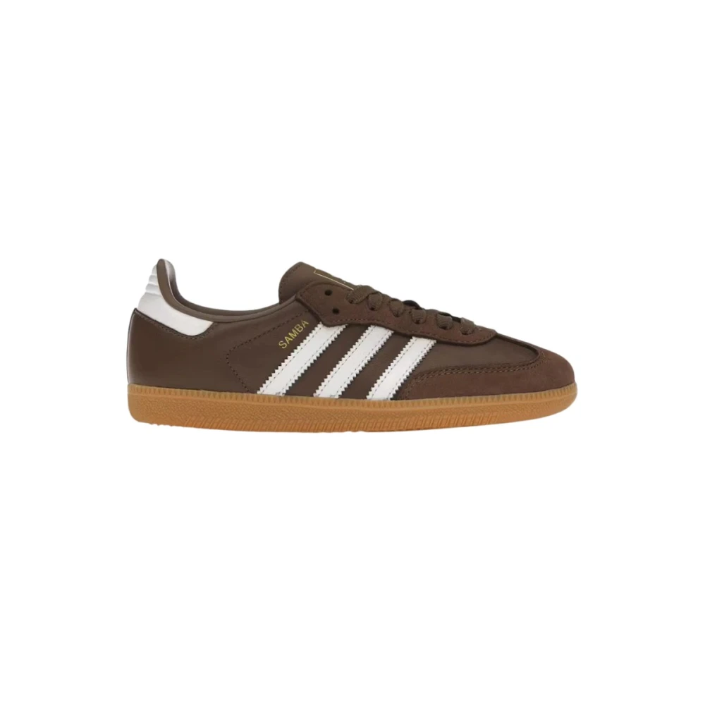 Adidas Men's Brown Samba Og Earth Strata Gum Shoes