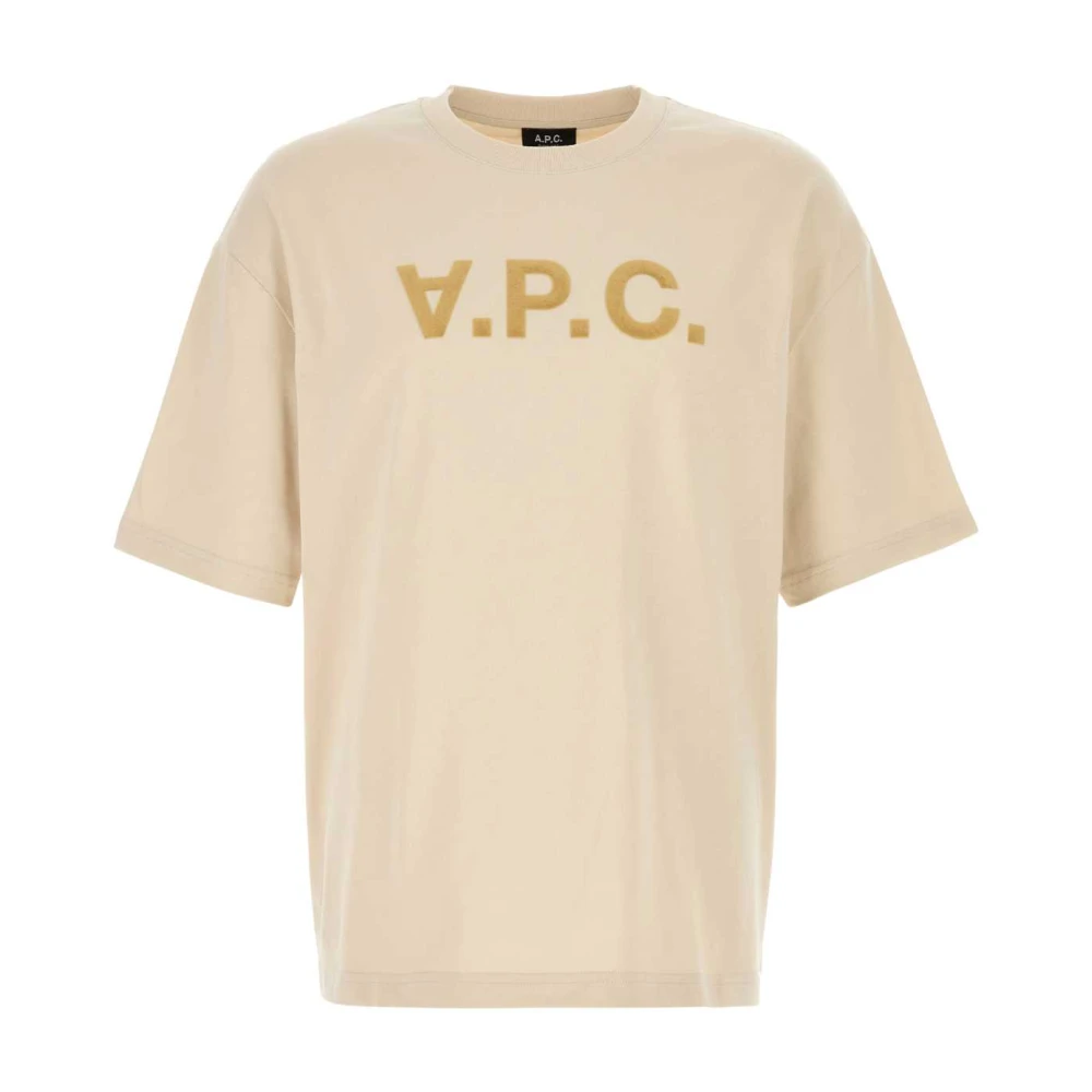 A.p.c. Men's White T-Shirts, Xl, Oversize Grand Vpc T-Shirt