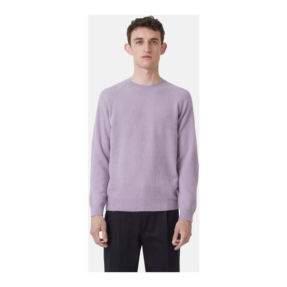closed Regular Fit Raglan Sweater Purple Heren