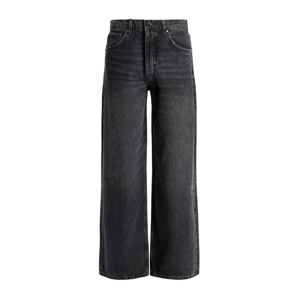 Anine Bing High-waisted Manon Jeans Gray Dames