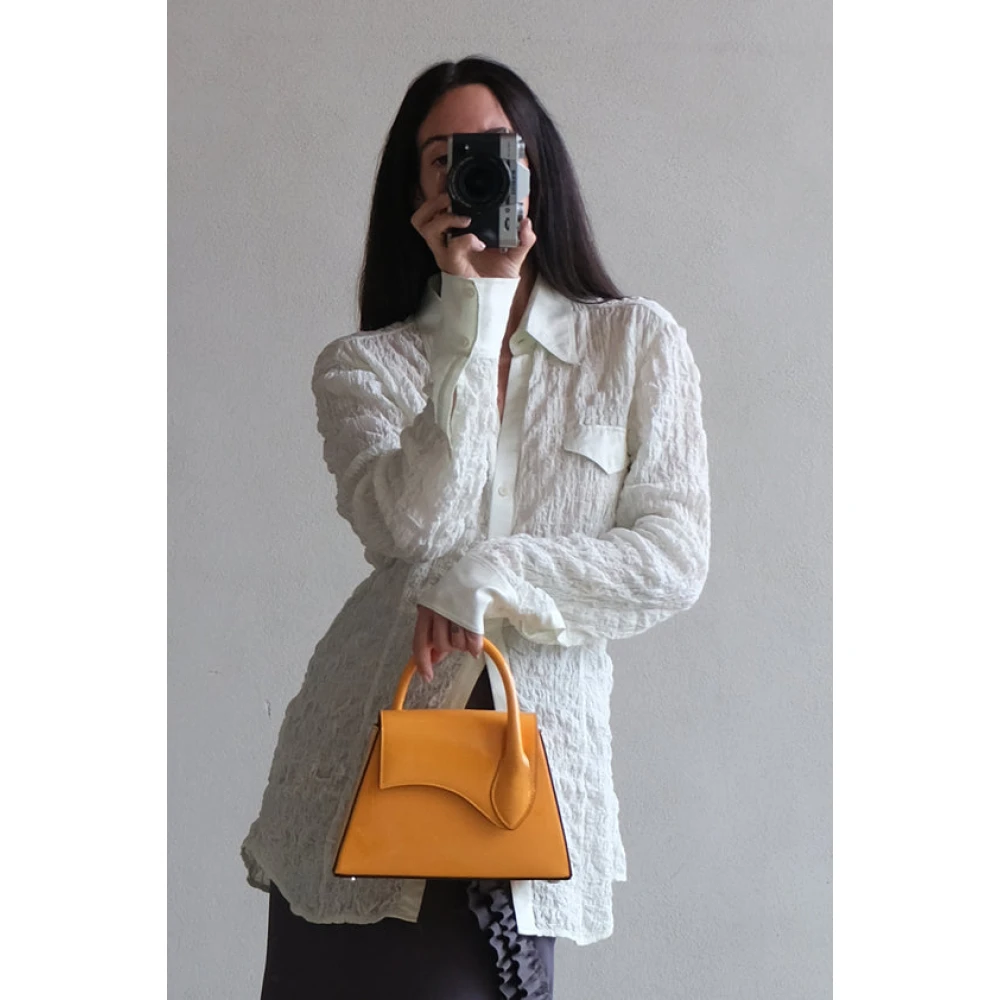 Biagini Abrikoos Handtas Orange Dames