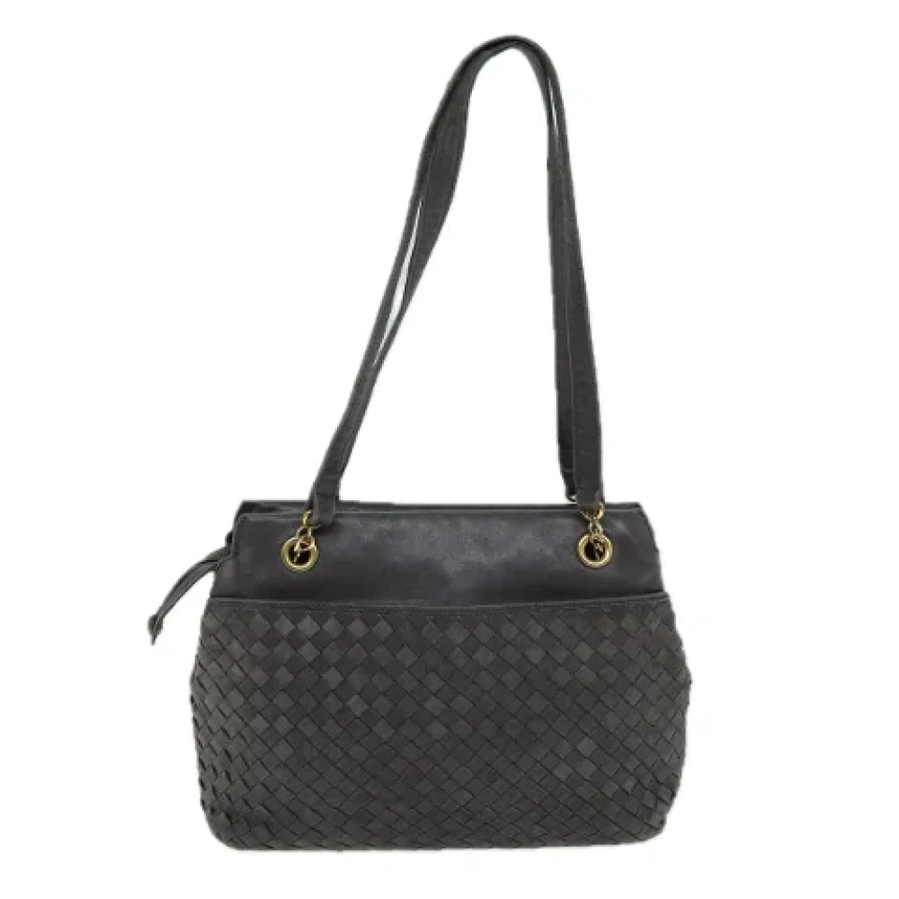 Bally Pre-owned Leather shoulder-bags Gray Dames