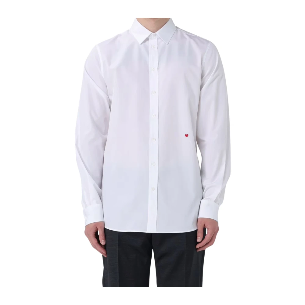 Moschino Witte Shirt Collectie White Heren